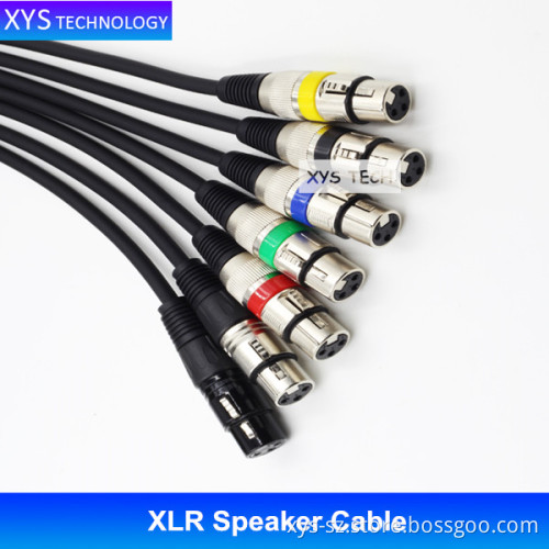 Chinese Supplier cable audio xlr 3connector/